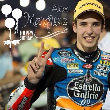 Happy Birthday Alex Marquez Alenta!